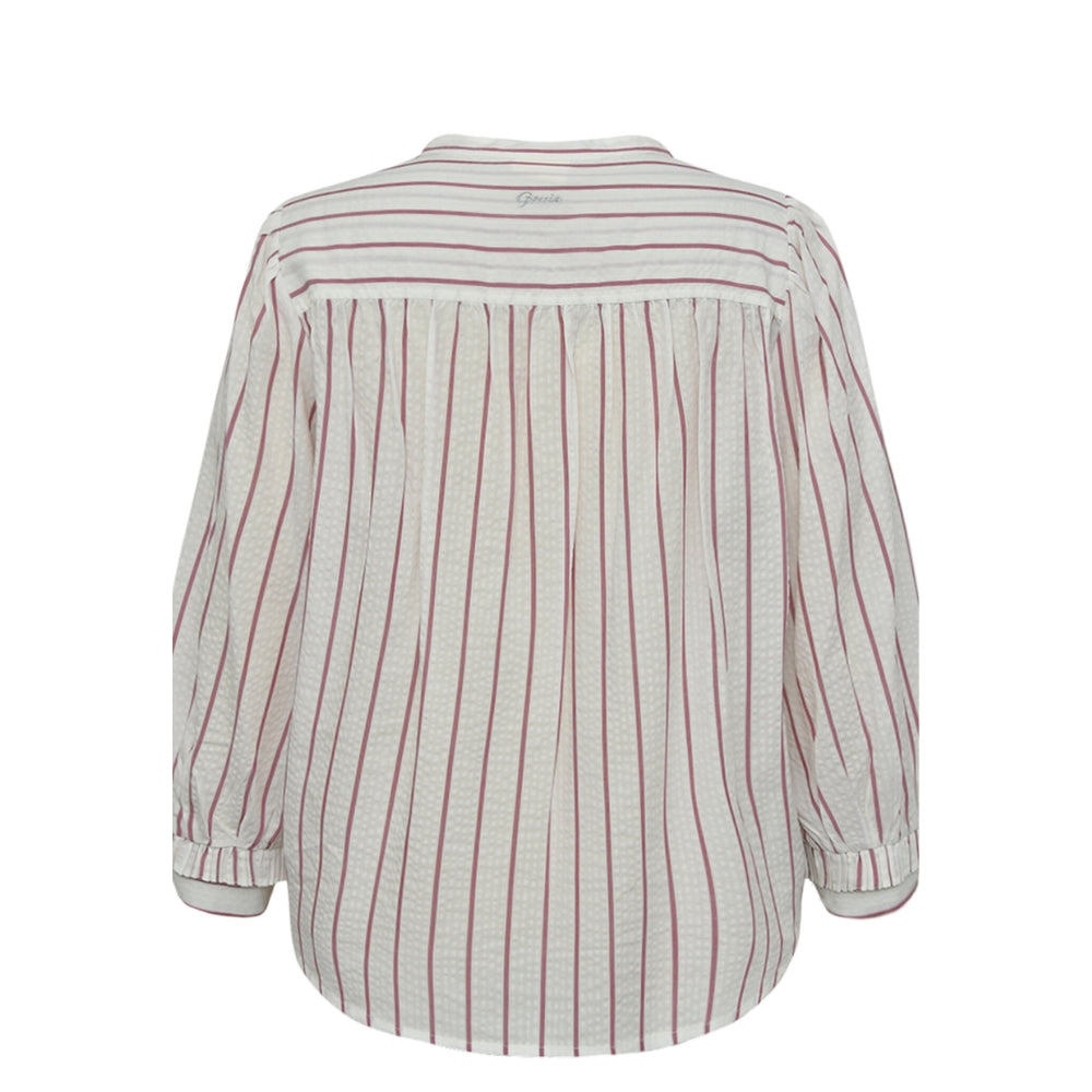 Gossia bluse - SophiaGO Daimi Mo Blouse – G2536 – Rosa/Creme Stripes