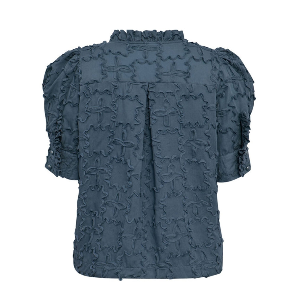 Gossia bluse - AmarGO Jo Blouse – G2678 – Dusty Blue
