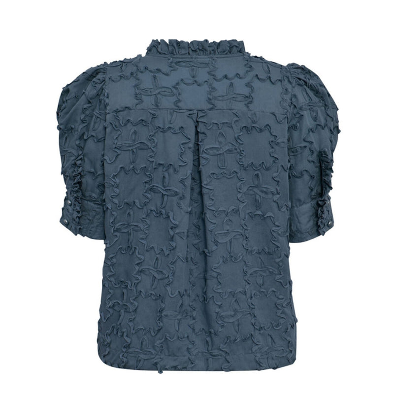 Gossia bluse - AmarGO Jo Blouse – G2678 – Dusty Blue