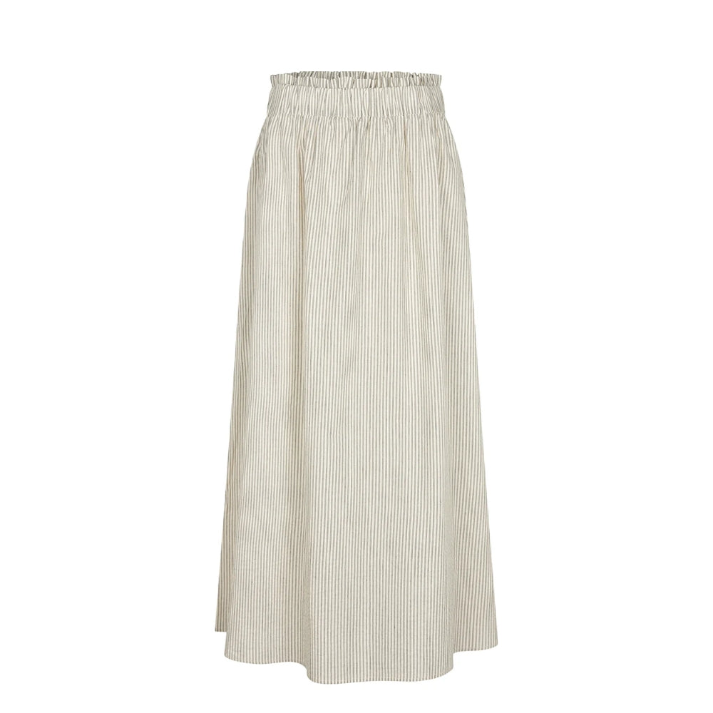 Lollys Laundry nederdel -  IslaLL Maxi Skirt - 2633-2014 - 80 Stripe