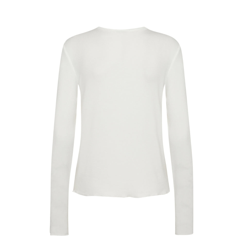 Levete Room bluse basic - LR-Ika 4 - 900071 - L101 Star White