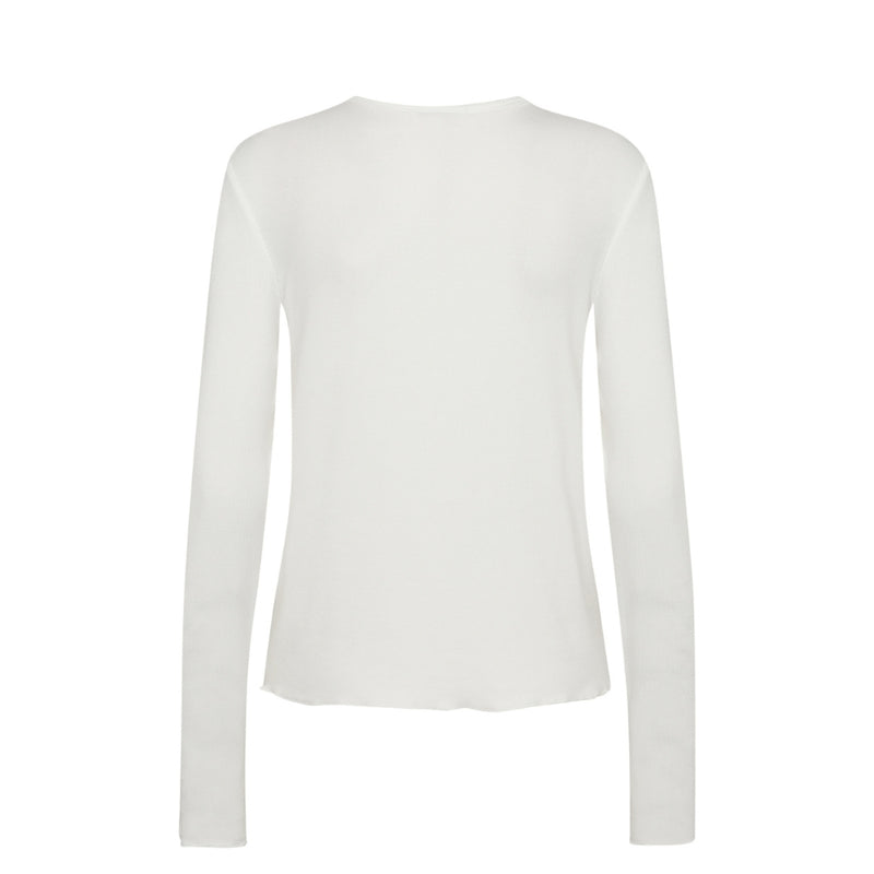 Levete Room bluse basic - LR-Ika 4 - 900071 - L101 Star White