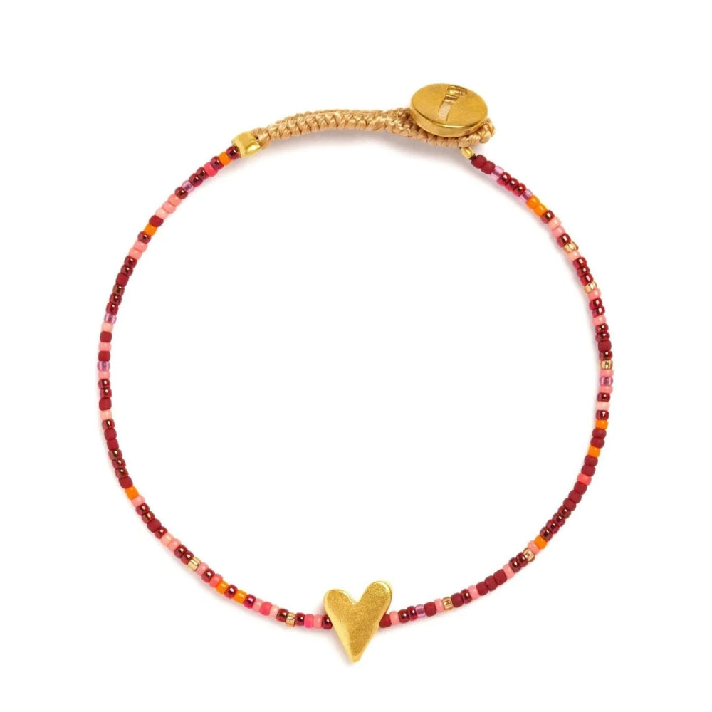 Ibu Jewels armbånd – IJ MIX 04 (Rød)