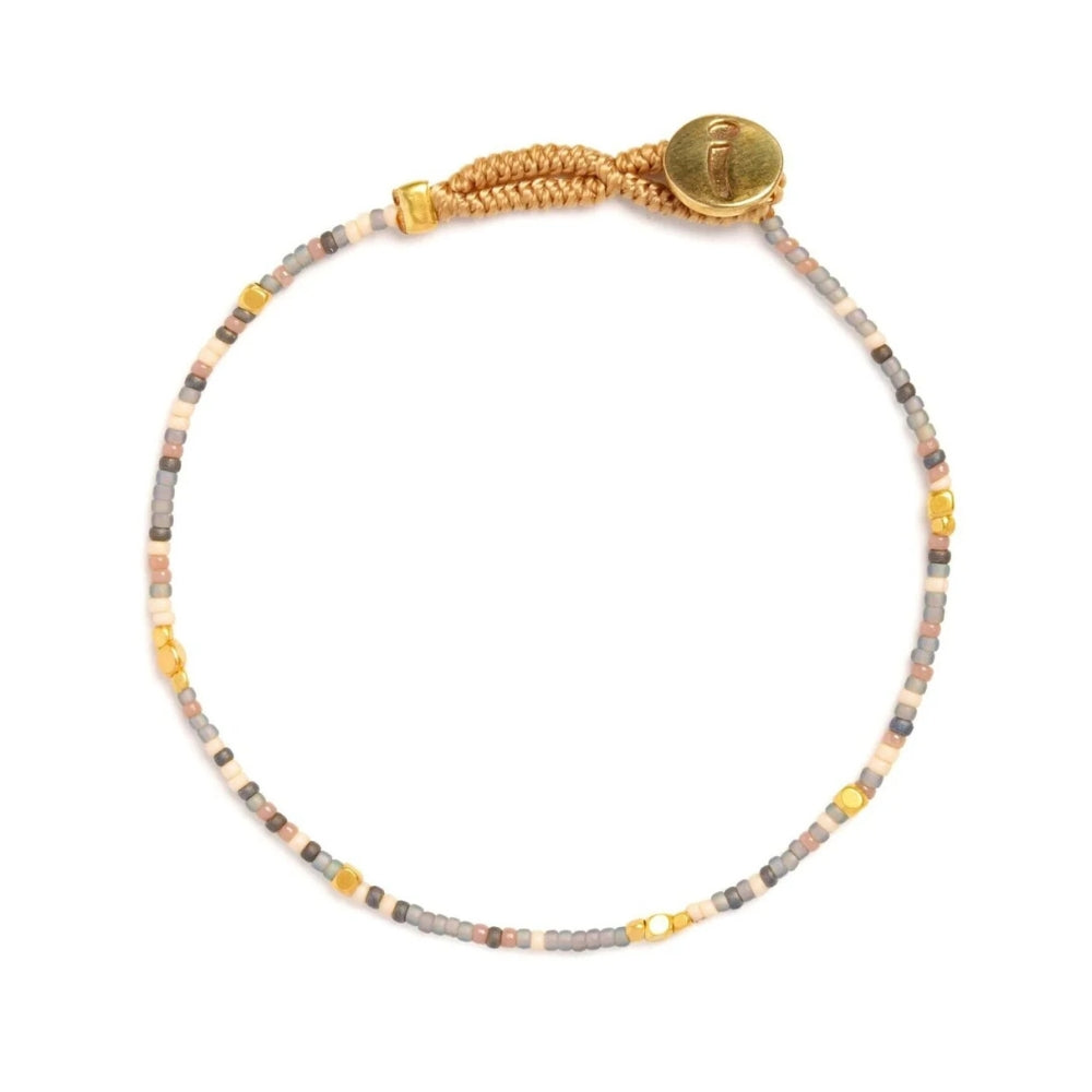 Ibu Jewels armbånd – IK MIX 05 (Grå)