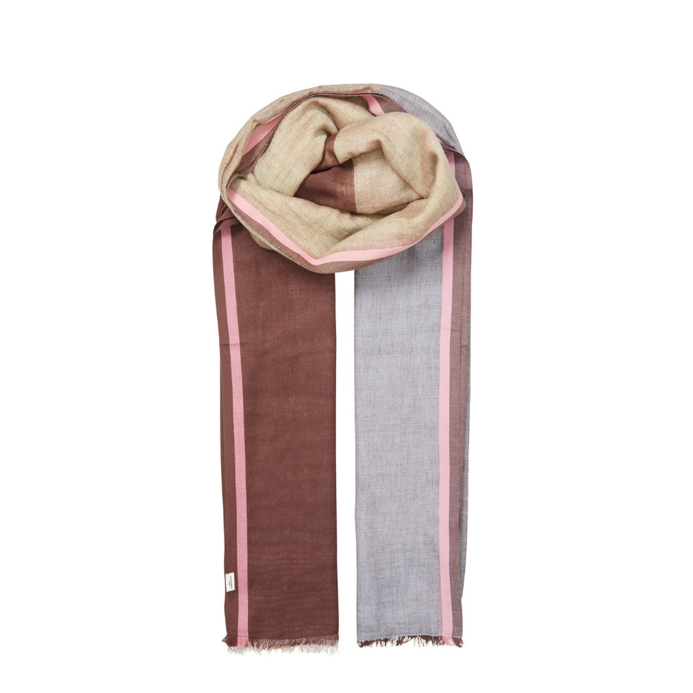 Beck Sondergaard tørklæde - Kikko Cowea Scarf – 0000612002 - Fig Red