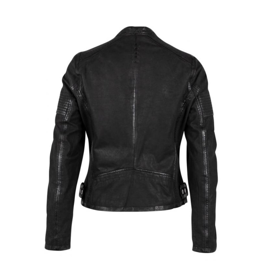 Gipsy skindjakke G2WElya SF Women Biker / Standard - 2101-0215 - 9000 Black Sort