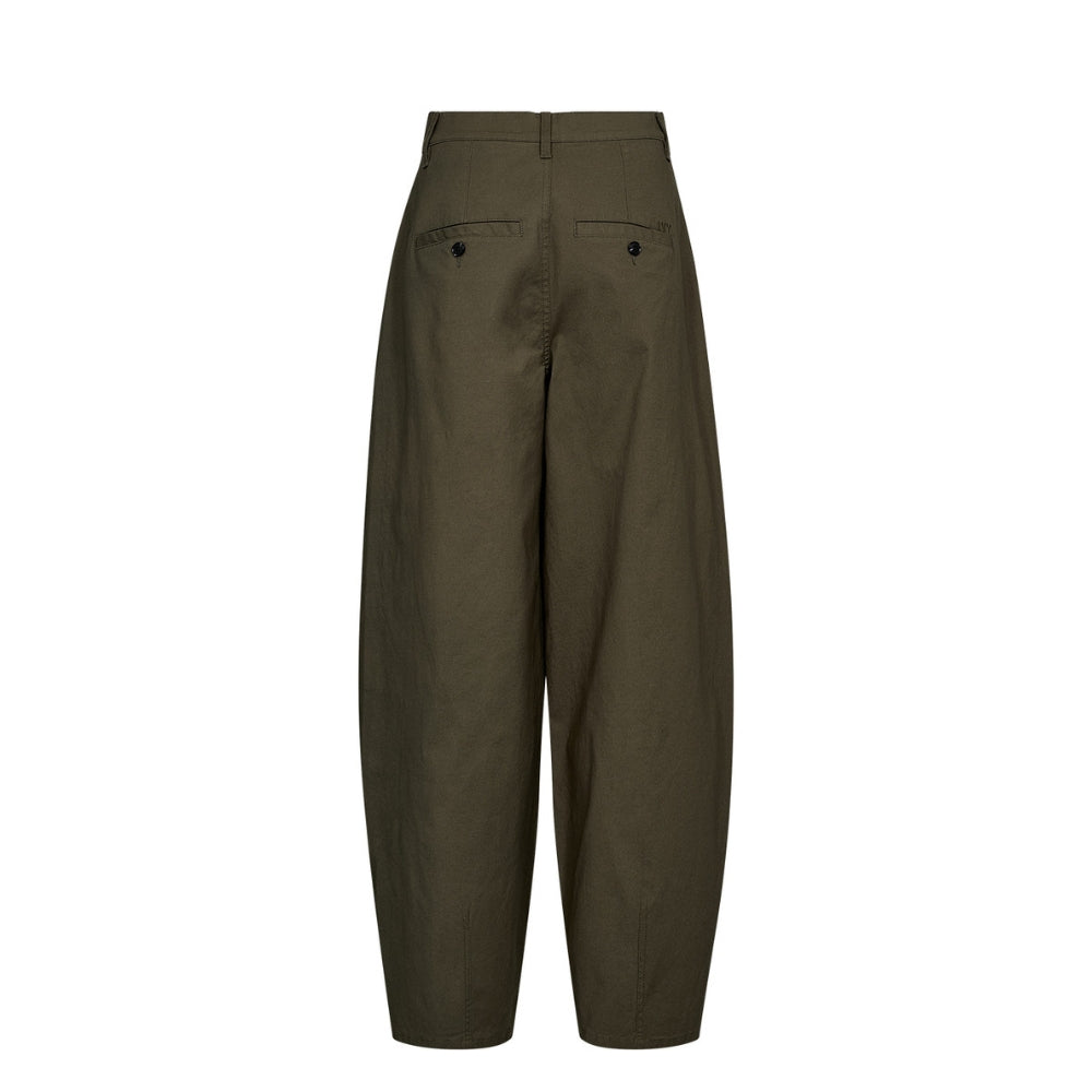 Ivy Copenhagen bukser -  IVY-Katee Barrel Pant – I235790 - Olive