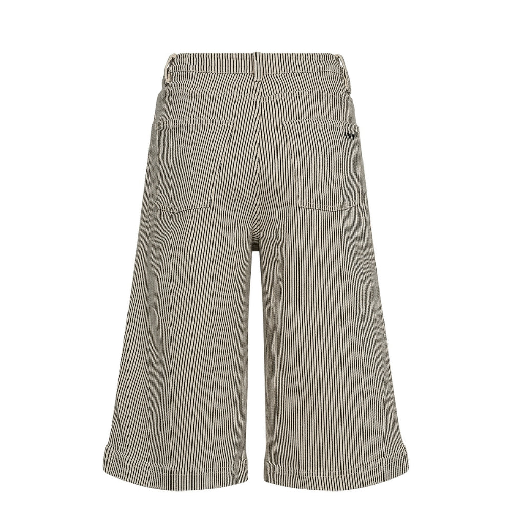 Ivy Copenhagen Bermuda shorts eller Jorts -  IVY-Augusta Long Shorts Wash Black Sailor Stripe – I235809