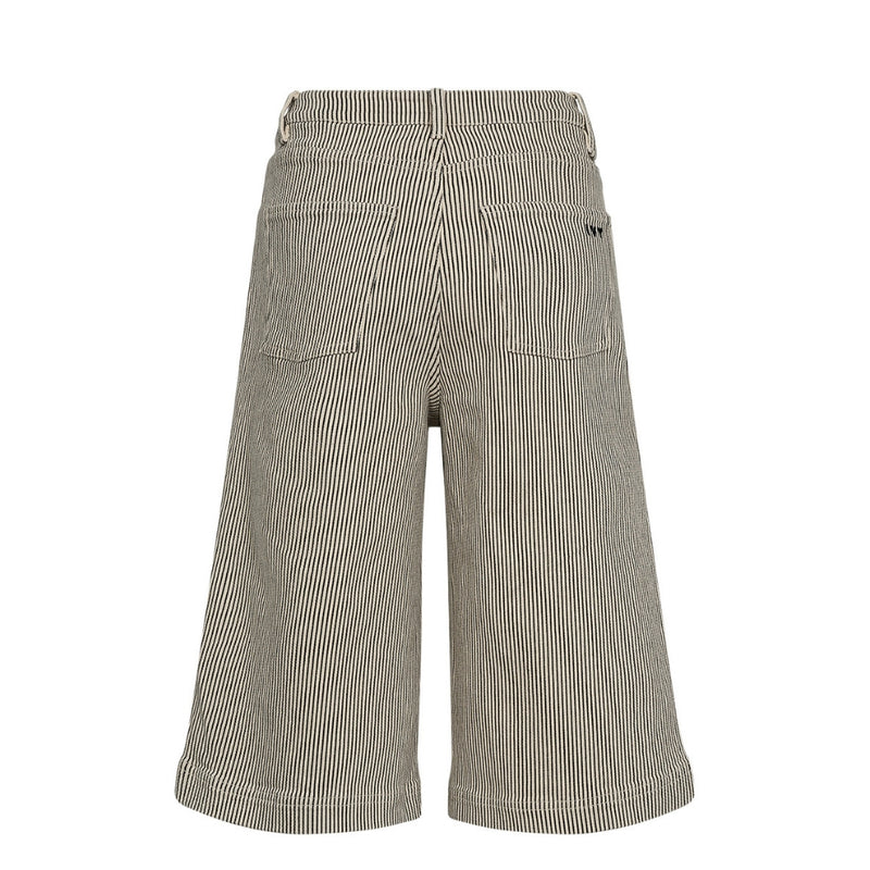 Ivy Copenhagen Bermuda shorts eller Jorts -  IVY-Augusta Long Shorts Wash Black Sailor Stripe – I235809