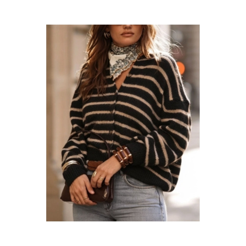 Qnuz cardigan – Lux (Sort)