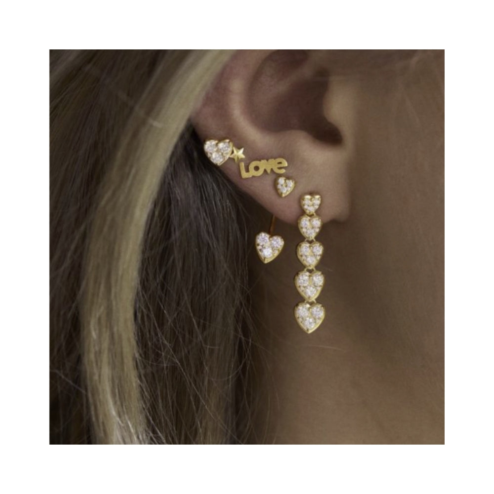 Stine A ørering - Petit J'adore Earring – Single  – 1405-02-S