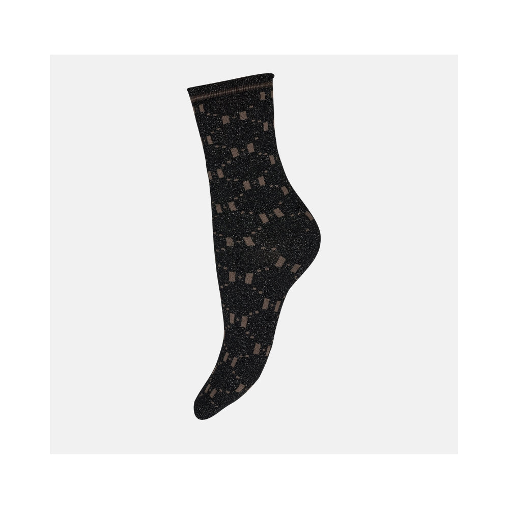 Hype the Detail strømper – 3pk 3-21550 (Sort/ Glimmer)