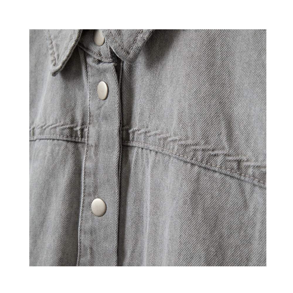 Sofie Schnoor denim skjorte - MelissaSW – S261266 – Stone Grey