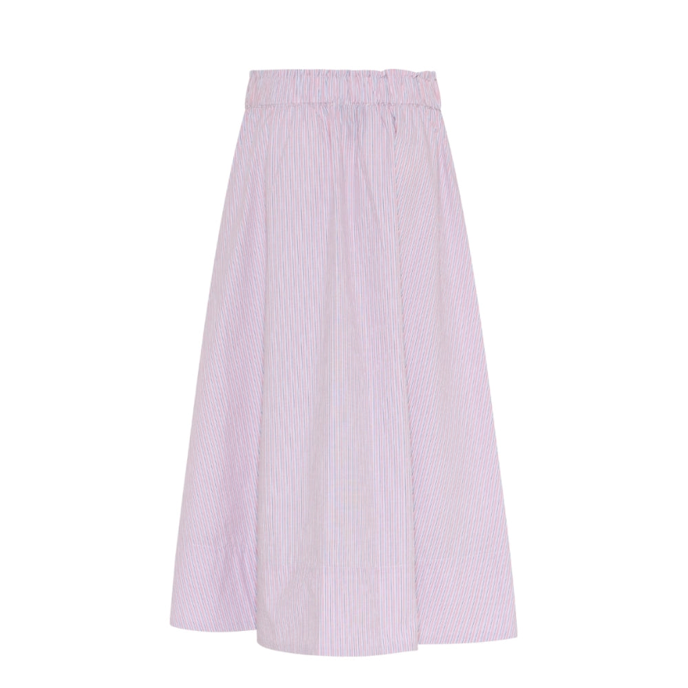 La Rouge stribet nederdel - Silje Skirt – LR1885 – Red Stripe