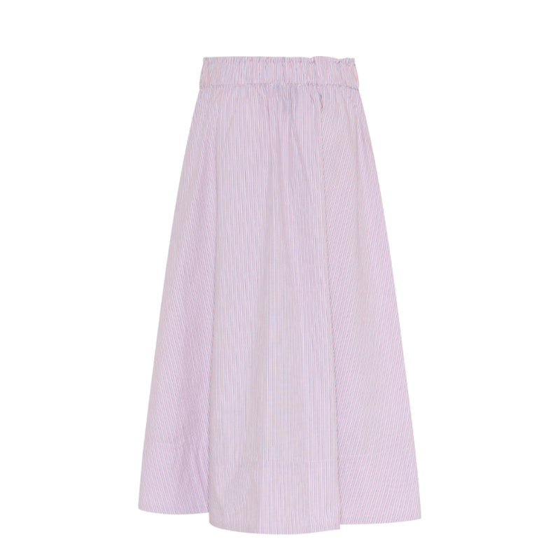 La Rouge stribet nederdel - Silje Skirt – LR1885 – Red Stripe