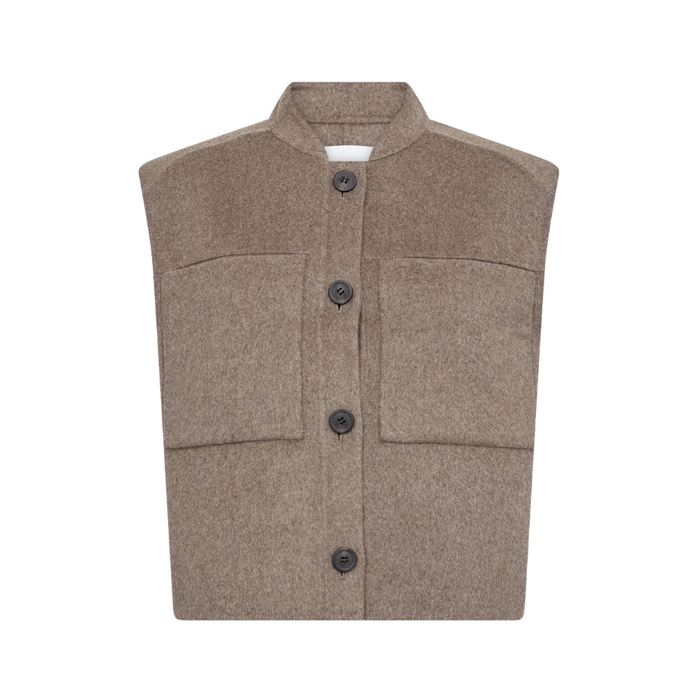 Leveté Room vest – LR-Owa 40 (Lysebrun)