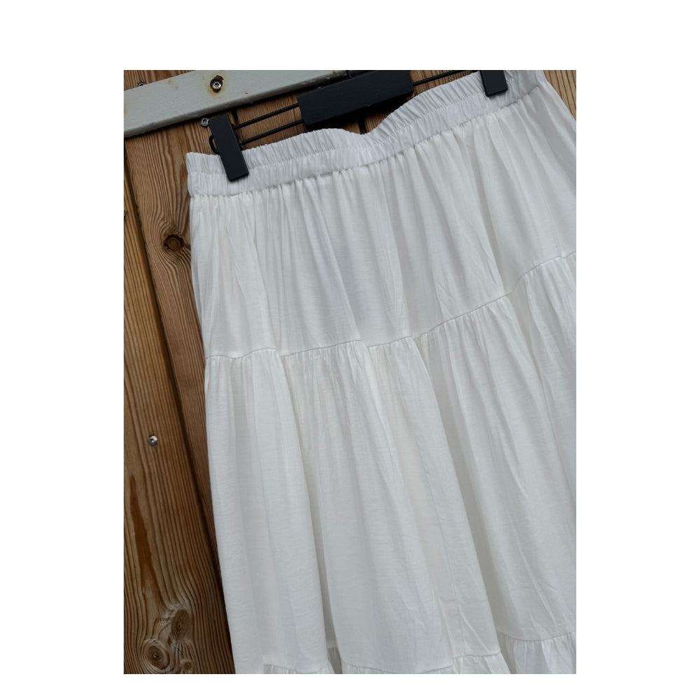 Qnuz nederdel - Volumineuse skirt – 9303 – 10 White