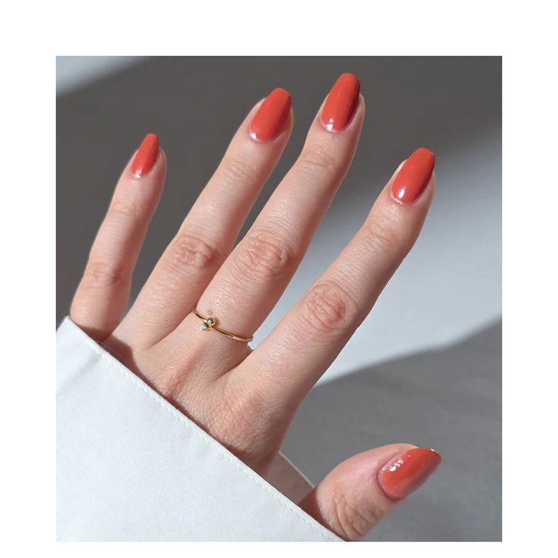 Neglelak - Nailberry Pumpkin Pie Spiced Terracotta - NOX261B