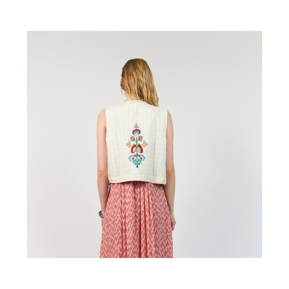 Lollys Laundry Vest – MistLL (Råhvid)