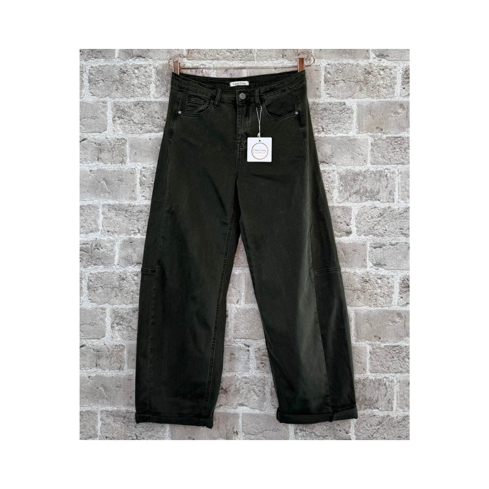 Cabana Living jeans – Jude 8072AV (Mørkegrøn)