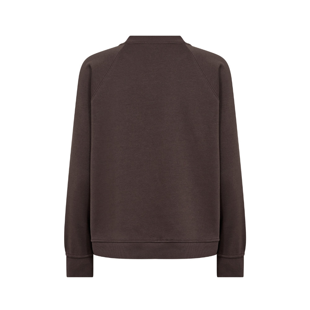 Leveté Room sweatshirt – LR-Nuka 11 (Mørkebrun)