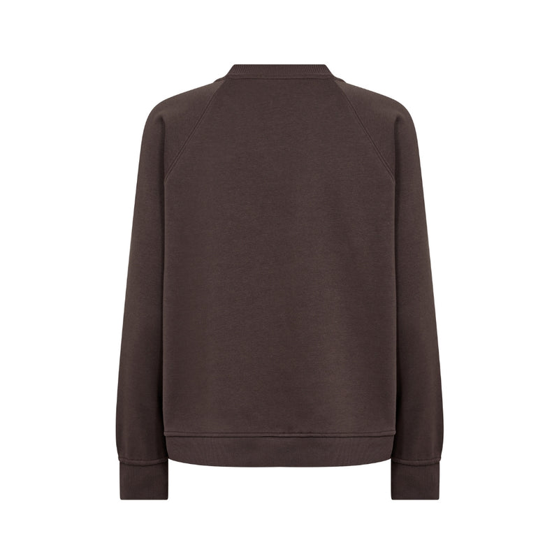 Leveté Room sweatshirt – LR-Nuka 11 (Mørkebrun)