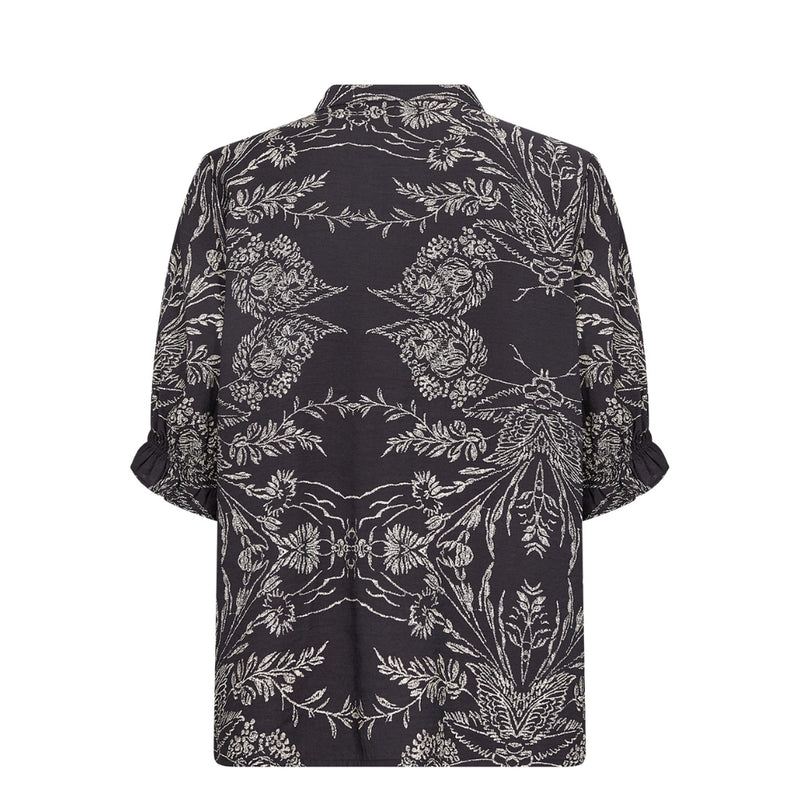 Levete Room skjorte - LR-Soffi 1 – 301584 – 9999C Black Combi