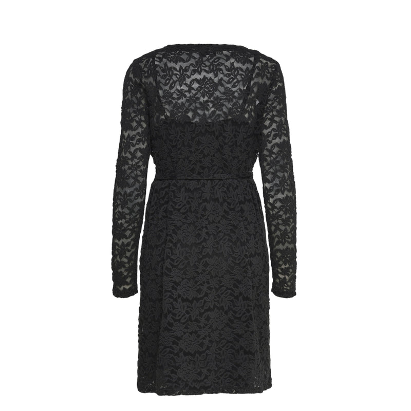 Rosemunde blonde kjole Delicia wrap dress – W0968-010 – Black Sort