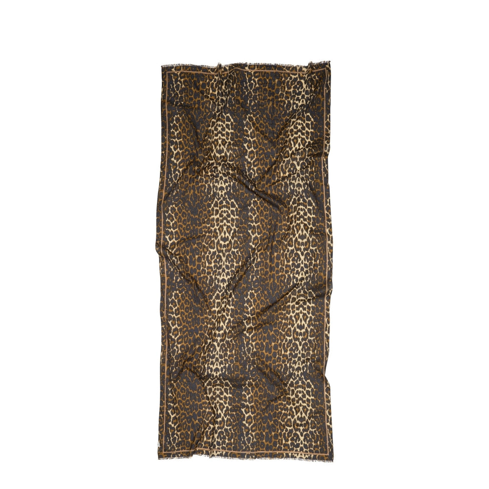 Beck Sondergaard tørklæde - Leopa Long Cotta Scarf – 2601300023 – 0018 Multi Col.