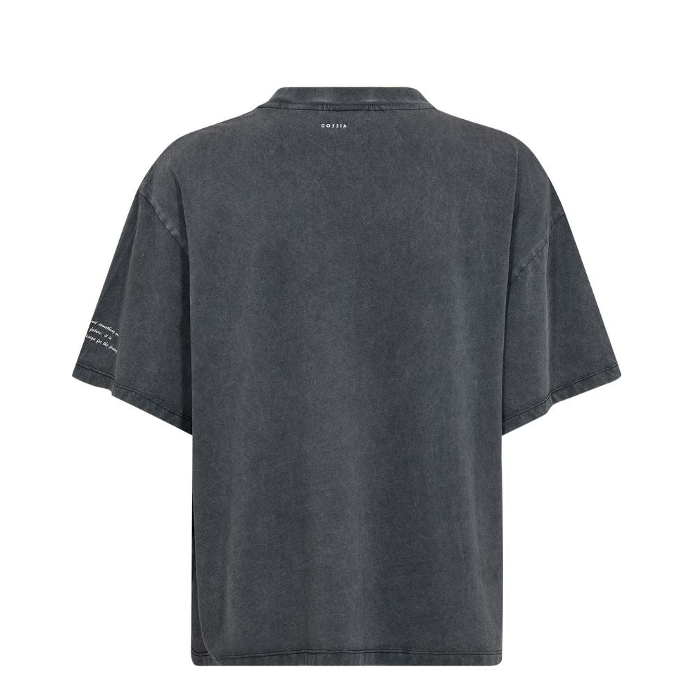 Gossia t-shirt - MaggieGO Tee – G3074 - Black washed