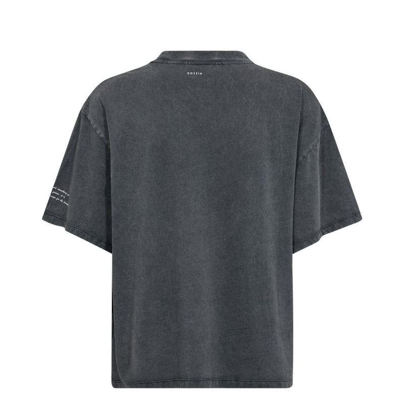 Gossia t-shirt - MaggieGO Tee – G3074 - Black washed