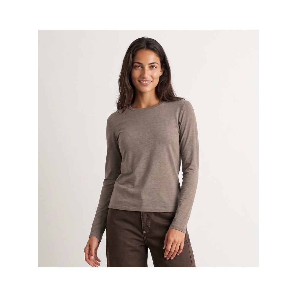Leveté Room bluse – LR-Josephine 1 (Mørk sand)
