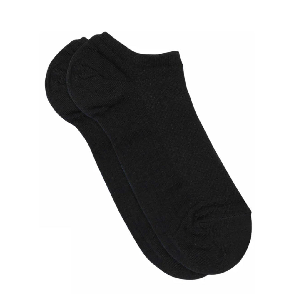 MP Denmark strømper - Britta sneaker socks - 77761 (Black)