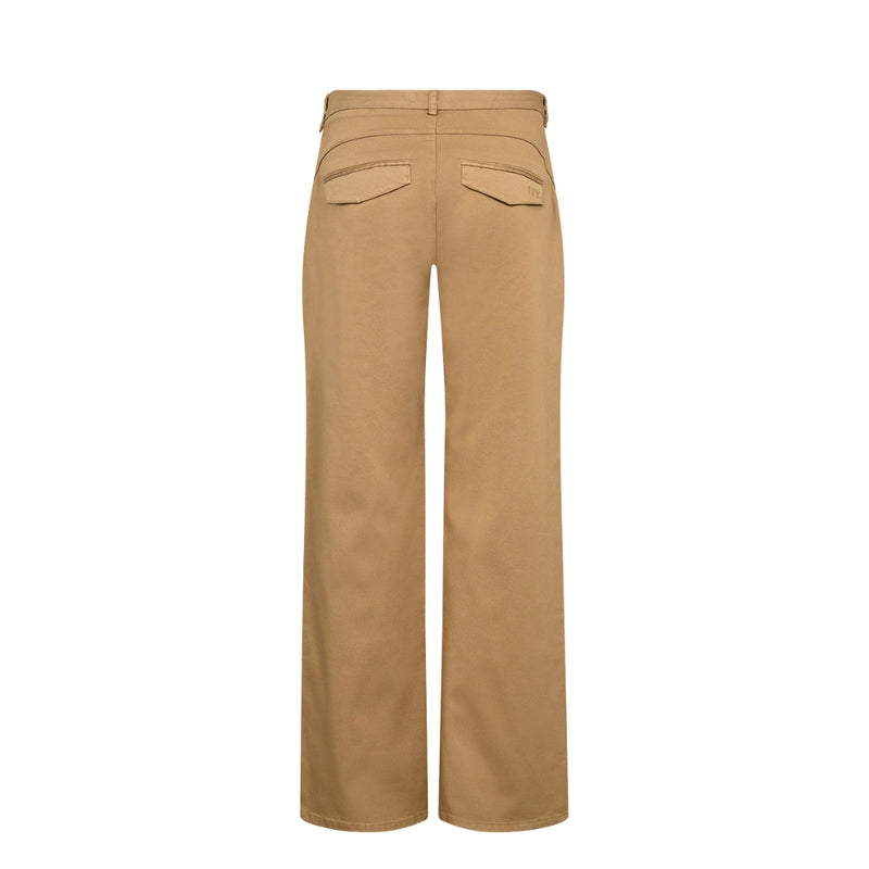 Ivy Copenhagen chinos - IVY-Karmey Chino Wide Pant - I235434 - Dark Desert