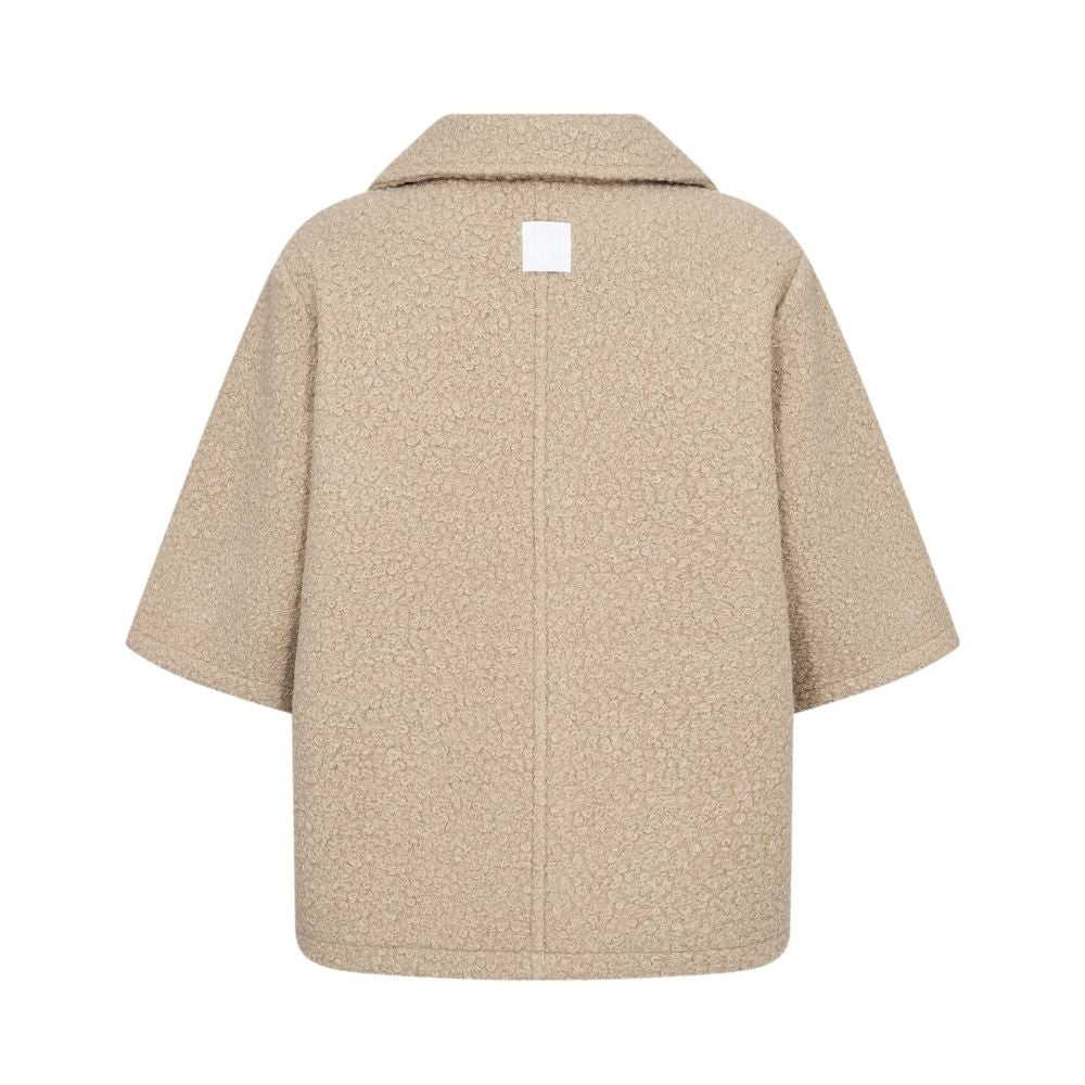 Levete Room plys jakke - LR-Nissa 6 - 301722 - 1020 - Plaza Taupe
