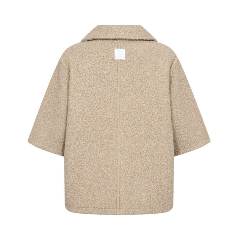 Levete Room plys jakke - LR-Nissa 6 - 301722 - 1020 - Plaza Taupe