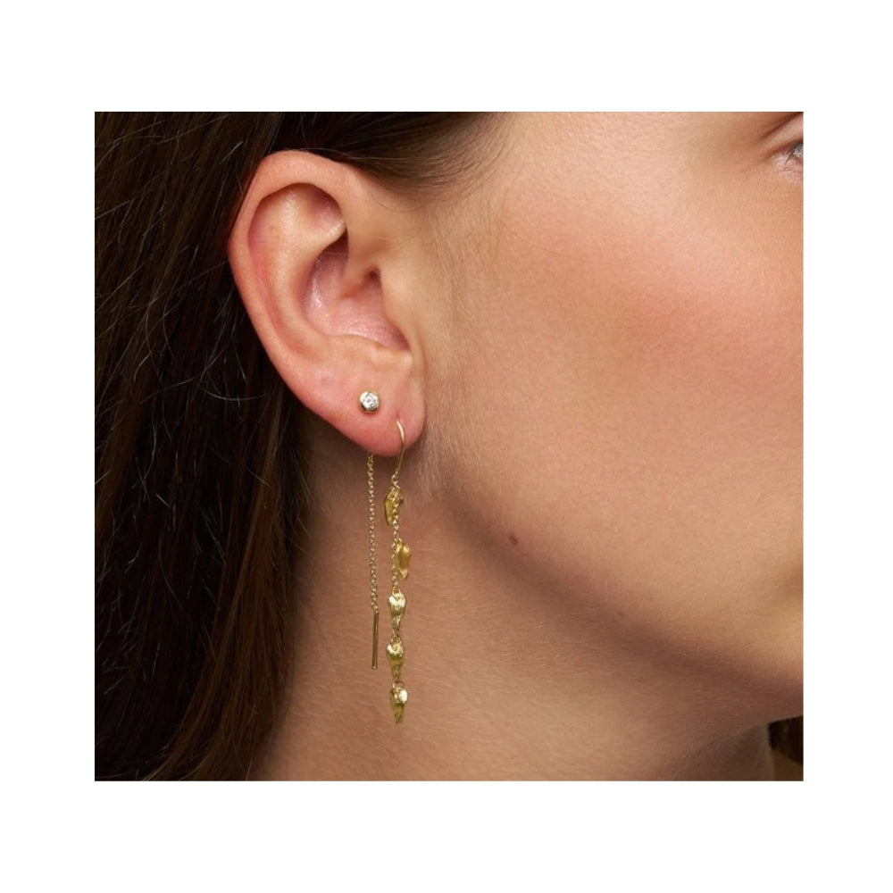 Pure by Nat øreringe – Alba 46001 (Guld)