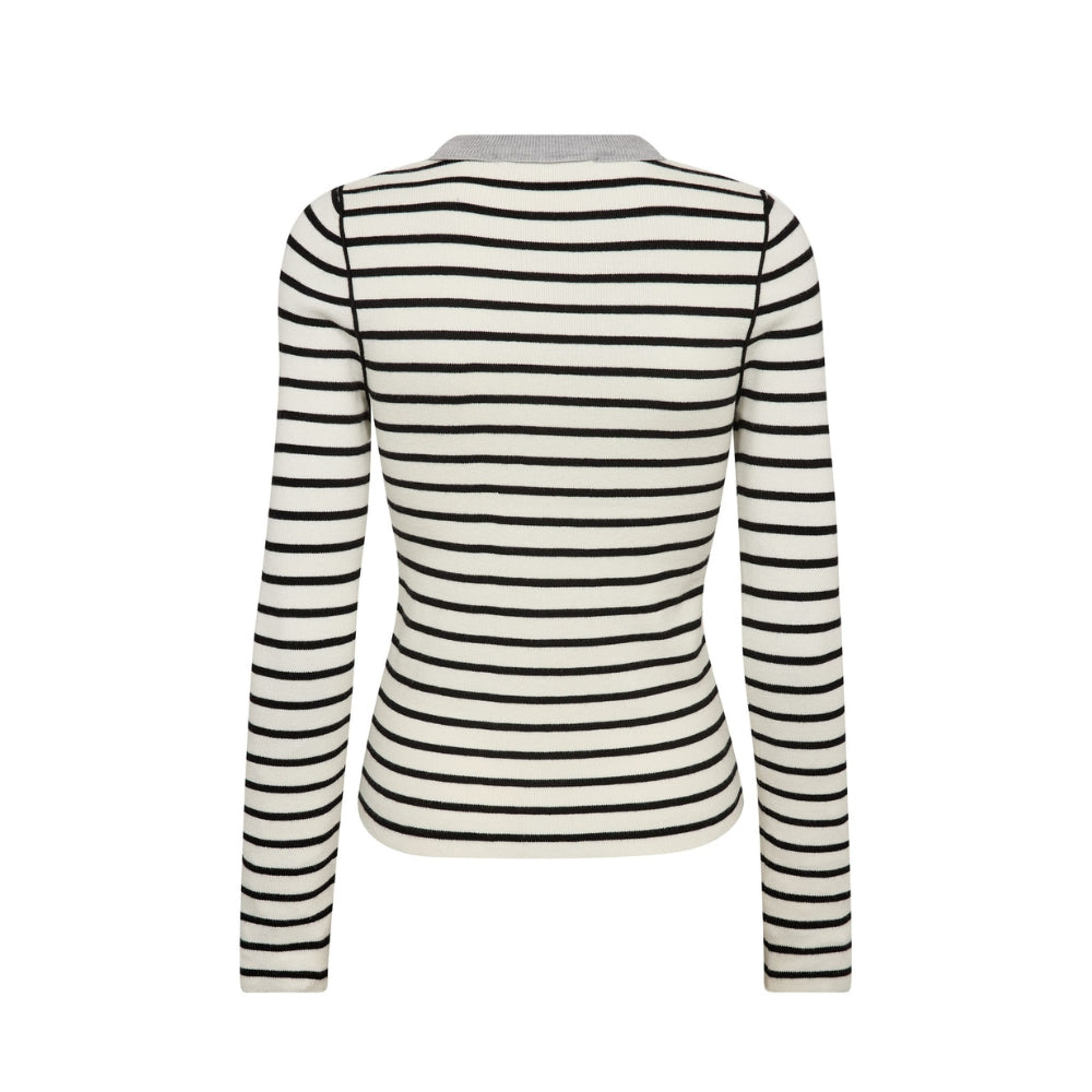Gossia bluse – FabiolaGo (Råhvid)