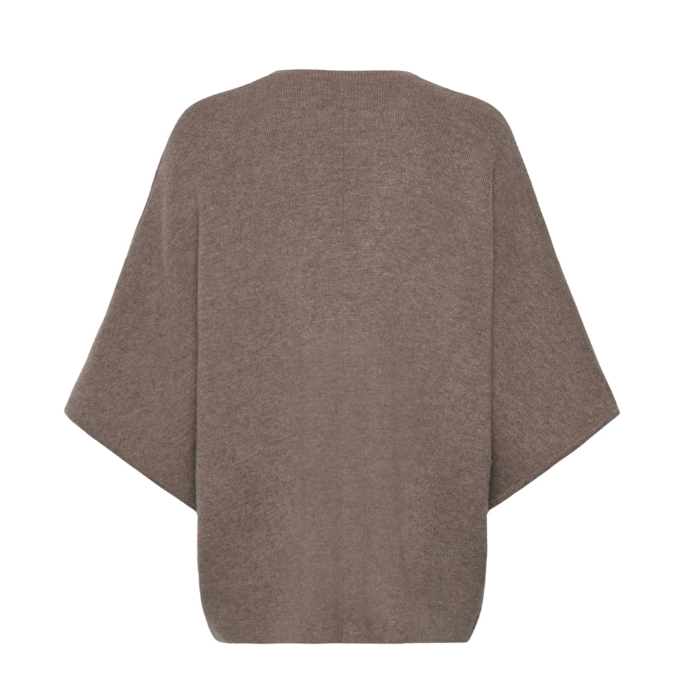 Rosemunde cardigan - RWJesse (Brun Melange)