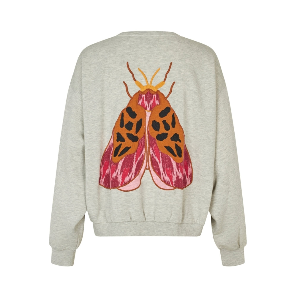 Lollys Laundry sweatshirt - SydneyLL Butterfly (Grå)