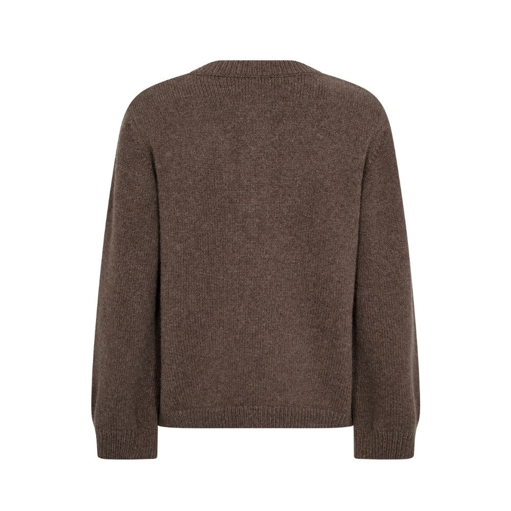 Leveté Room cardigan - LR-Perle 1 (Brun)