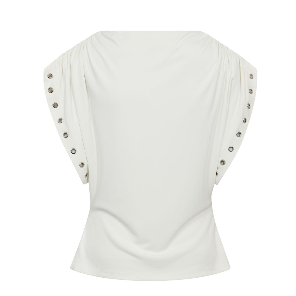 Gossia bluse – WiviGo (Råhvid)