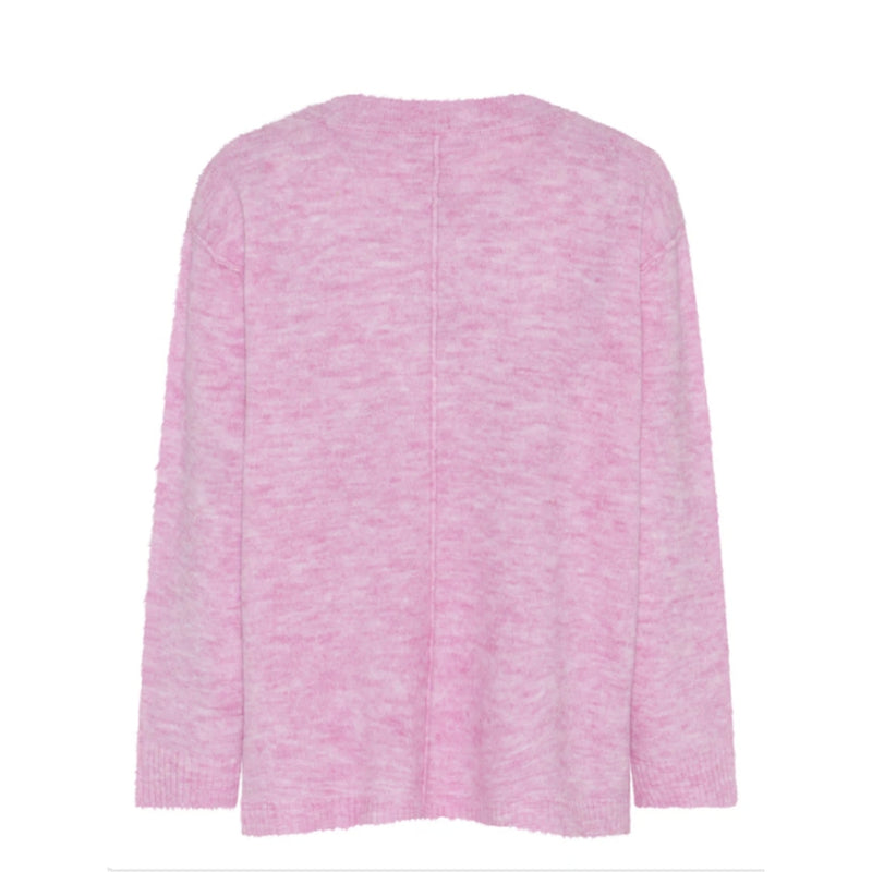 Humble strik - NinettHBS Oversize Pullover – 10977 – Soft pink melange