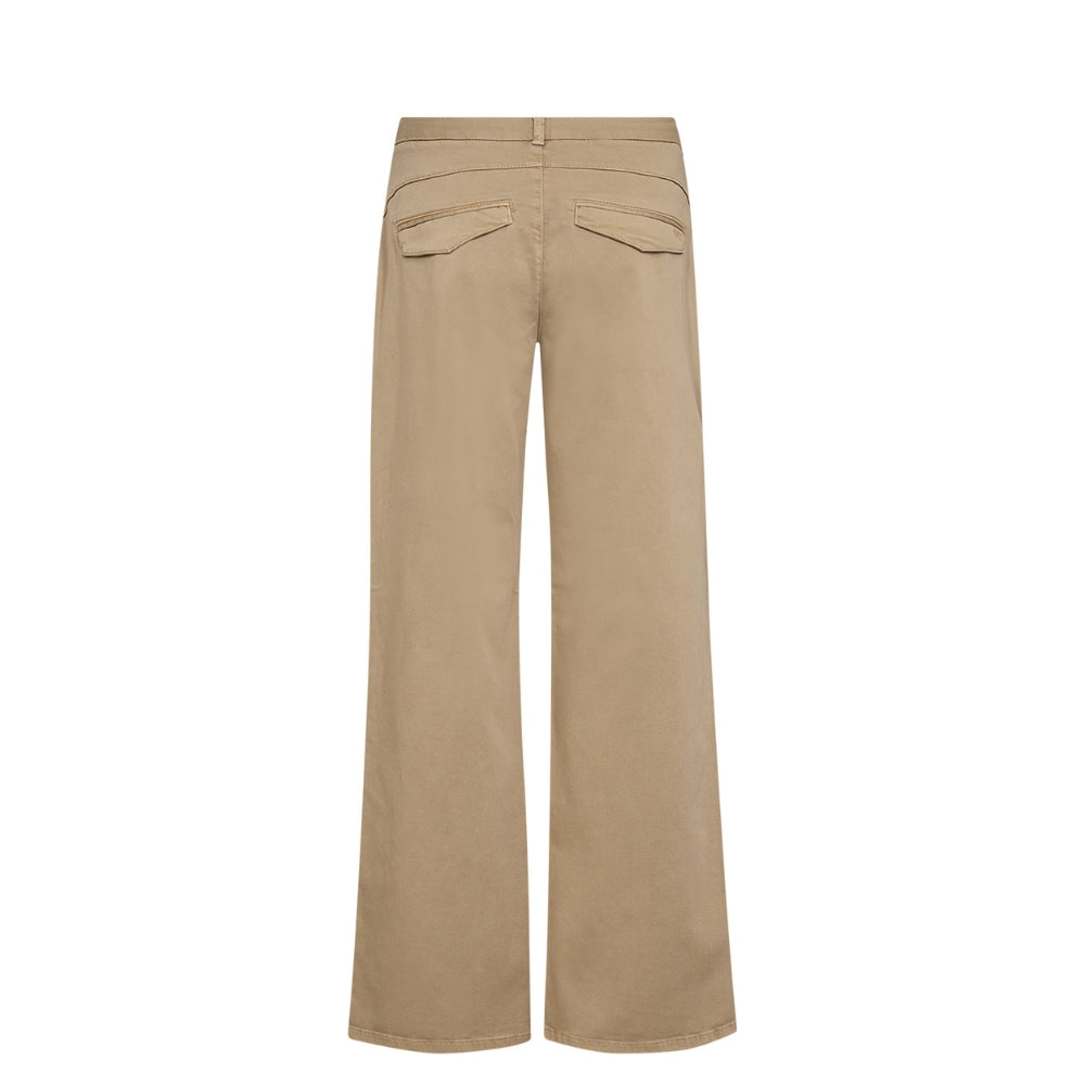 Ivy Copenhagen bukser - IVY-Karmey Chino Wide Pant - I23543 - Khaki