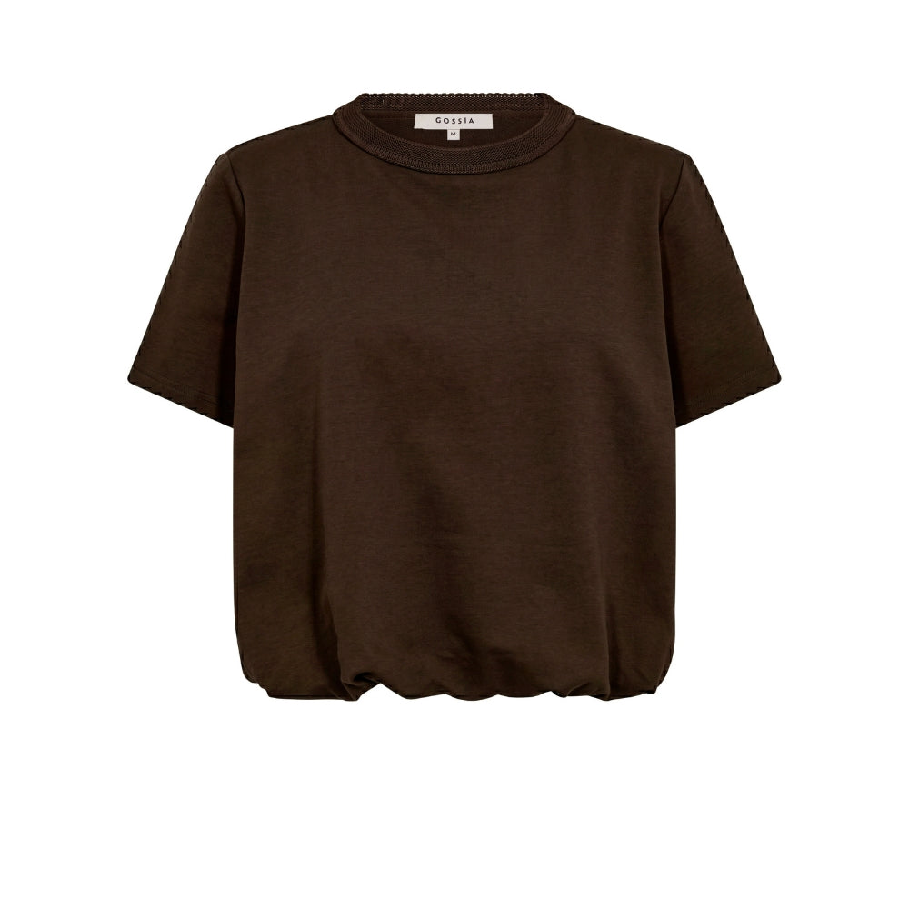 Gossia t-shirt - KarolineGO Tee – G3055 – Chocolate