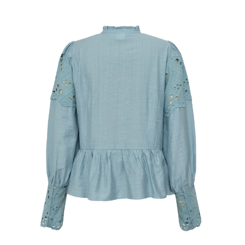Gossia bluse - JolineGO blouse – G2340 – Light Blue
