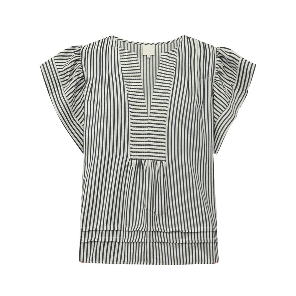 Gossia Top – MinkaGO (Blå/hvid)