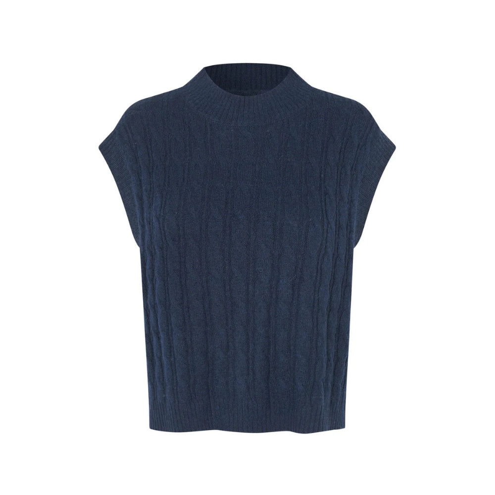 Lollys Laundry vest – FinnLL (Mørkeblå)