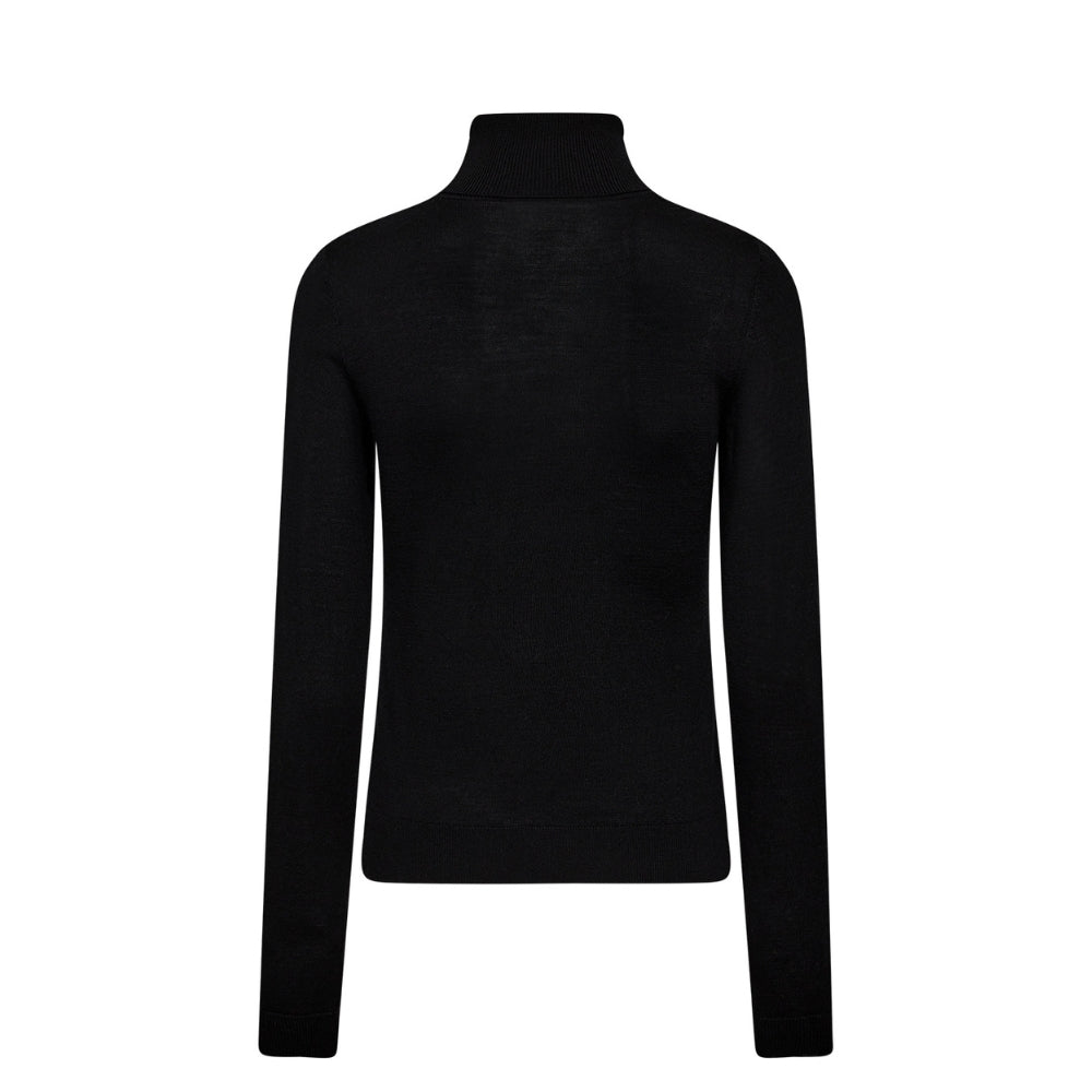Ivy Copenhagen rullekrave - IVY-Essex LS Rollneck Knit - I235454 - Black