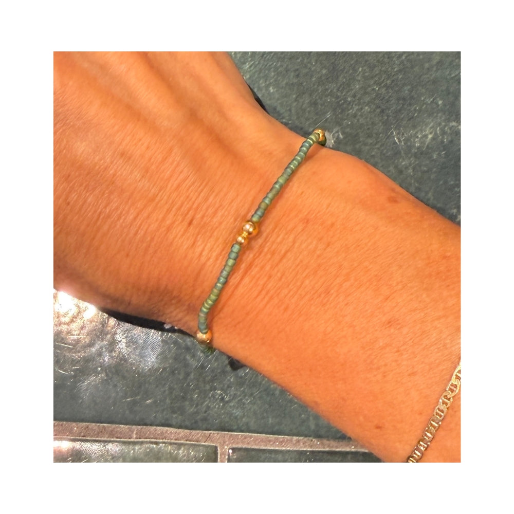 Ibu Jewels armbånd – HQ05 Lulu Lola (Grøn)